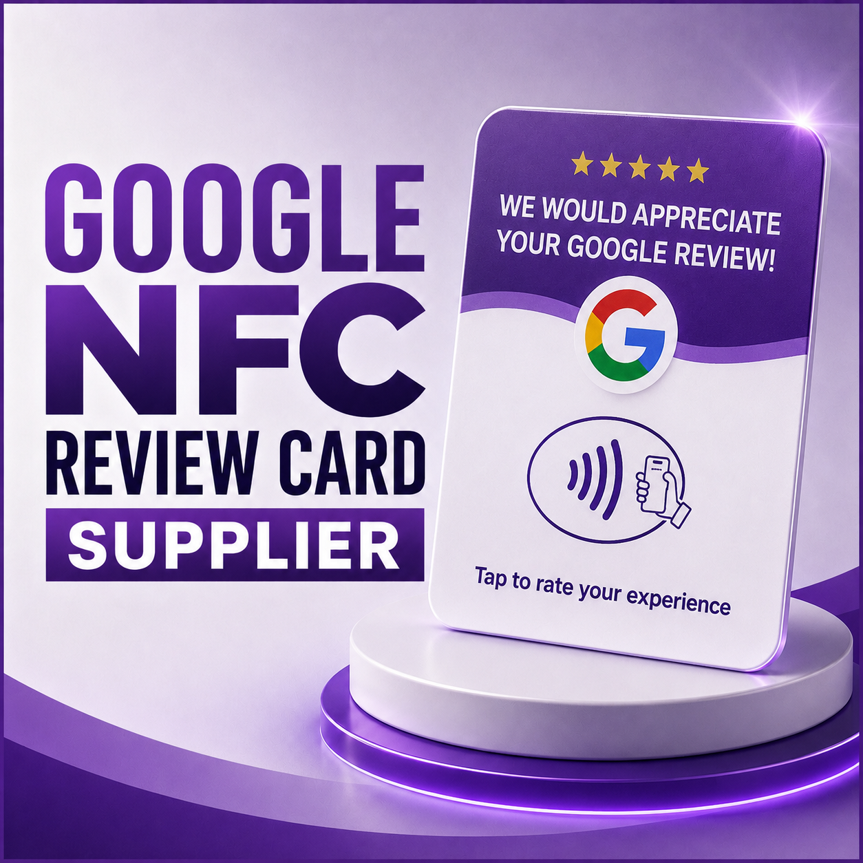 $1 Google Review NFC Card Supplier